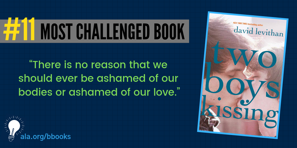 11. "Two Boys Kissing" by David Levithan